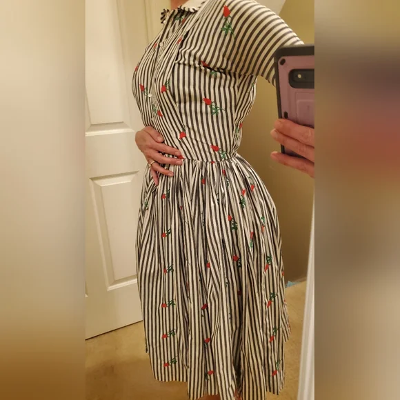 Vintage handmade dress - Picture 8 of 12